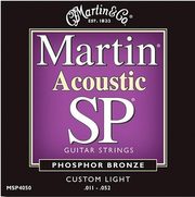 Струны Martin MSP4050 SP 80/20 Phosphor Bronze 11-52 Вся Украина